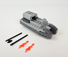 LEGO Avatar The Last Airbender 3829: Fire Nation Ship COMPLETE