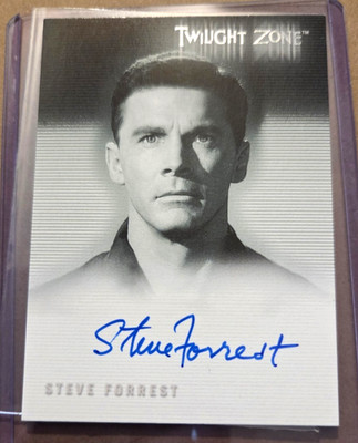 2002 Twilight Zone Series 3 Shadows & Substance Steve Forrest A55 ...