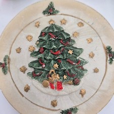 Vintage Mini Christmas Teapot Set, Santa Teapot, Christmas Tree Plate  Mugs