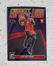 2023-24 Panini Donruss Optic - Express Lane Cam Whitmore #7 Purple Prizm (RC)