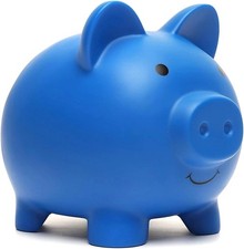 Piggy Bank, Coin Bank for Boys and Girls, Children's Plastic Shatterproof Money