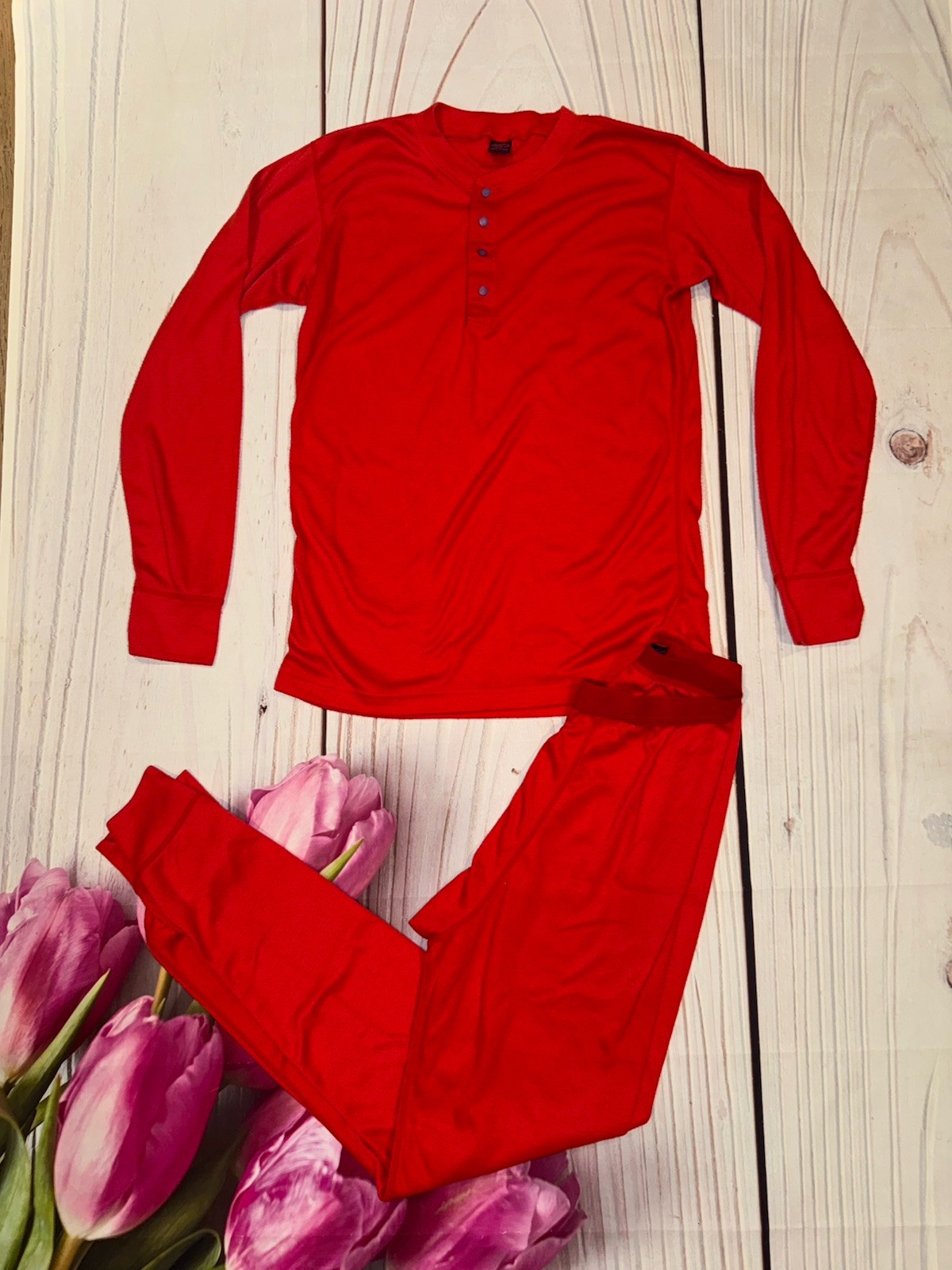 Patagonia Capilene Base Layer Top Red