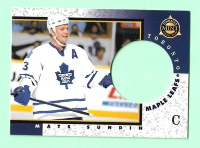 (1) MATS SUNDIN 1997-98 PINNACLE MINT  # 10 LEAFS   CARD (M9545)