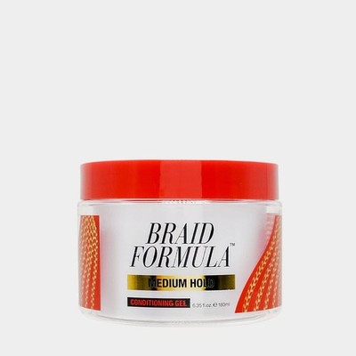 Aloe Vera Hair Styling Gel Firm Hold Moisturizing Non Flaking For Braids 6.35 Oz