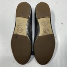 Michael Kors Women Silver Leather Slip-On Ballet Flats Size 5 — photo 7