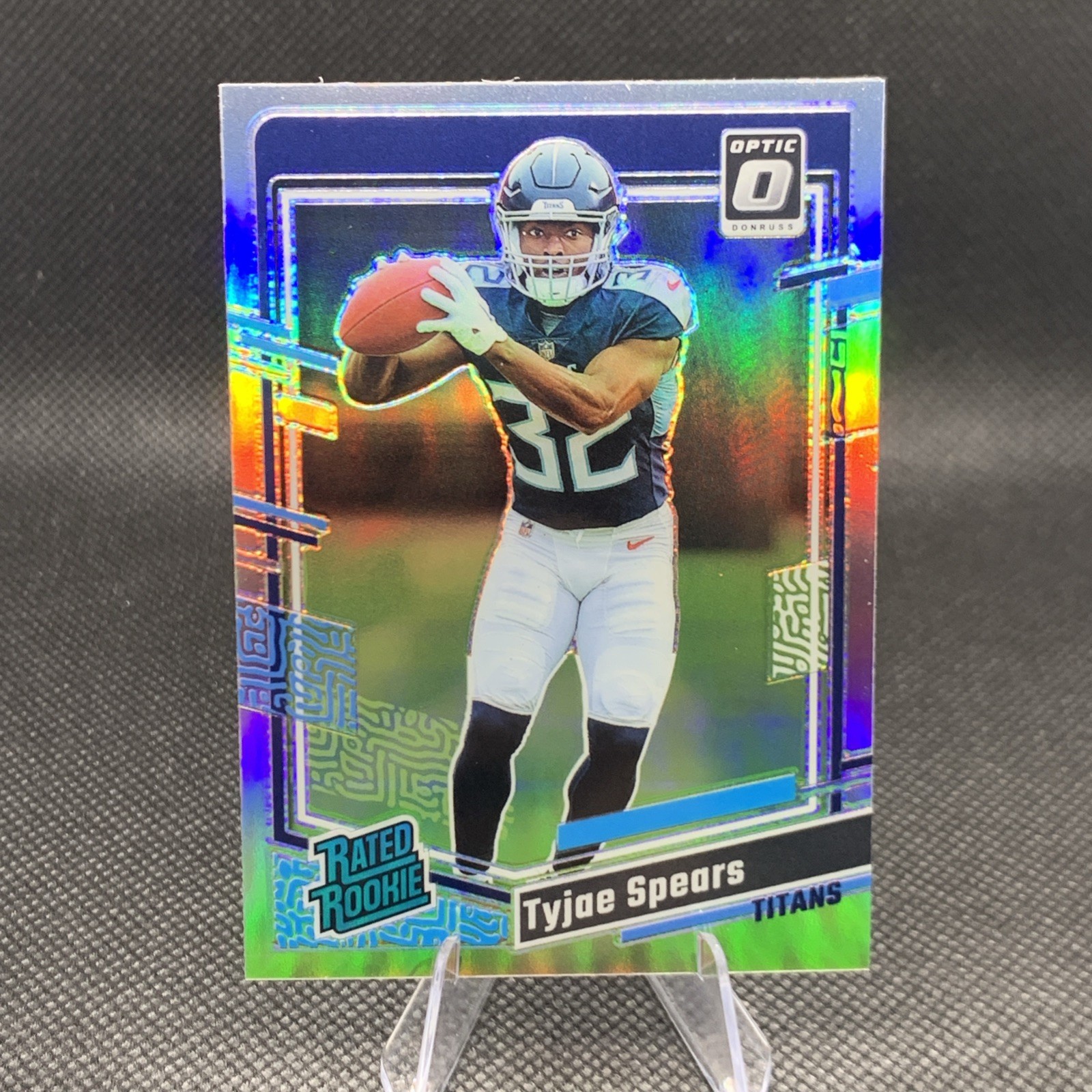 2023 Panini Donruss Optic - Rated Rookie Tyjae Spears #297 Holo Prizm (RC)