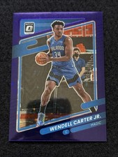 2021-22 Panini Donruss Optic Wendell Carter Jr. Purple Stars Prizm /13 #24