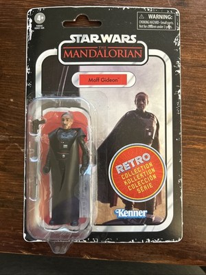 HASBRO STAR WARS RETRO COLLECTION THE MANDALORIAN MOFF GIDEON 3.75'' FIGURE ~NEW~
