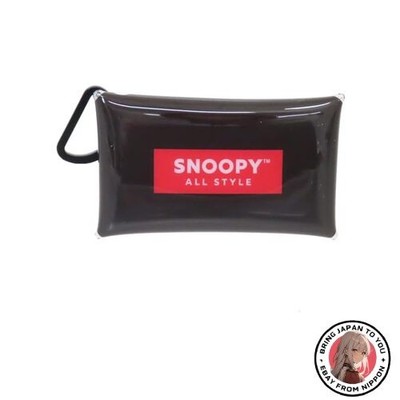 New Snoopy [Clear Pouch] Clear Multi-Case S/BK All Style SN PEANUTS