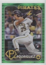2024 Topps Chrome Green Sonar Refractor 6/99 Endy Rodriguez Rodríguez #295 00er