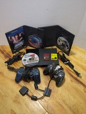 Sony PlayStation 2 PS2 Slim Console SCPH-90001 Bundle All Cords, 3 Games, 2MCard