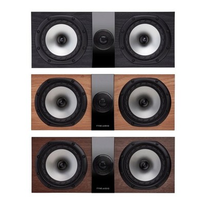 Center Lautsprecher 2-Wege 90dB Heimkino Walnuss   Fyne Audio F300C NEU