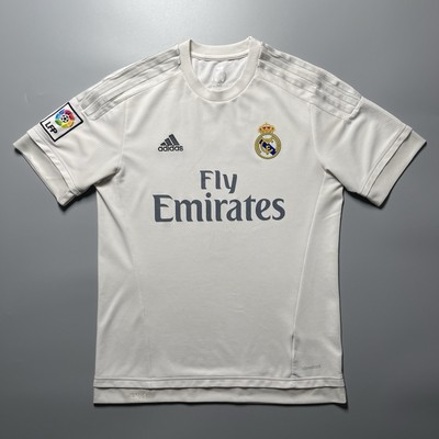 REAL MADRID ADIDAS 2015/2016 FOOTBALL HOME JERSEY #7 RONALDO SIZE