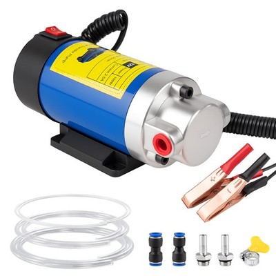 12V 100W Oil Extractor Pump, Engine Oil Extractor for Oil Change, Electric Fluid
