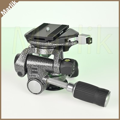 NEW No Box Gitzo 3-Way Fluid Head GHF3W for Tripod Arca-Swiss Type Clamp & Plate