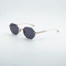 Valentino V-STUD VLS-122A Gold/Dark Grey AR 52-21-140 Sunglasses New Authentic