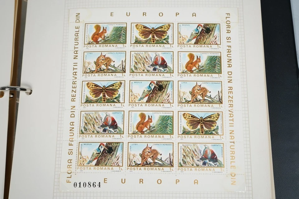 WORLDWIDE BIRDS TOPICAL COLLECTION OF 250+ STAMPS MNH IN ALBUM 1 FDC - Image 3 of 4