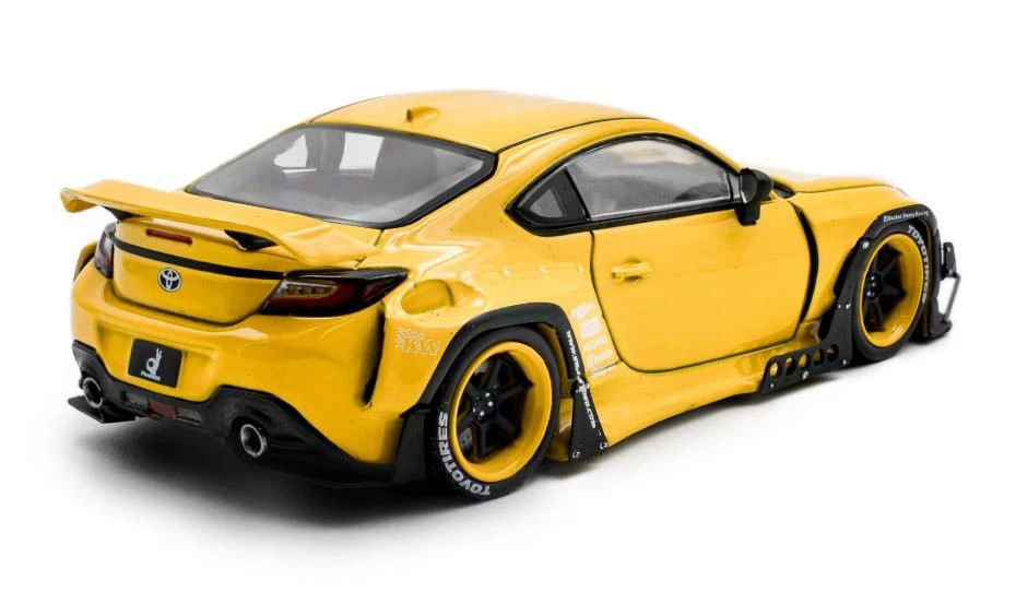 SOLIDO, PANDEM TOYOTA GR86 2022 jaune, échelle 1/43, SOL4315101 - Photo 2/4