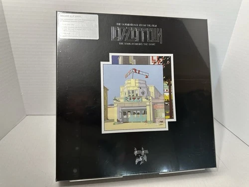 Led Zeppelin The Song Remains the Same Deluxe 4LP 180g Vinyl Box Set NEW Sealed