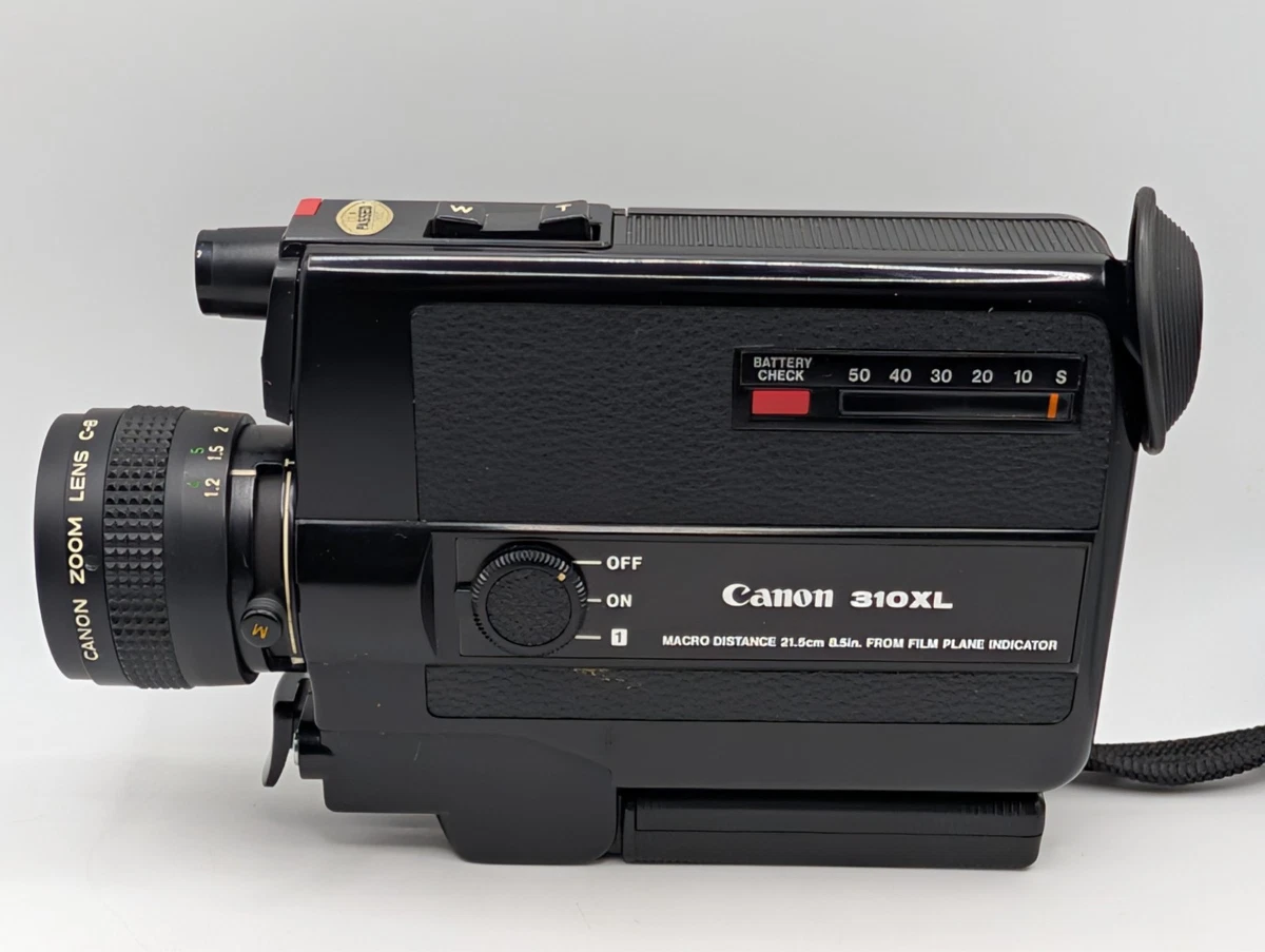 通電、動作品 Canon 310XL 8mm フィルムカメラ AA2935 Canon 310XL Super 8 Vintage Cine Camera – Film Camera Store
