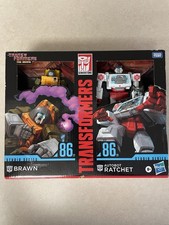 READ Transformers Movie Studio Series 86 Brawn  27 Ratchet  28 Action Figure Set