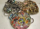 Huge Lot Costume Jewelry Bracelet (152 pcs) 5.25 POUNDS of Vintage to Now MIXED