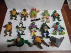 Vintage TMNT Figures Parts And Repairs Lot