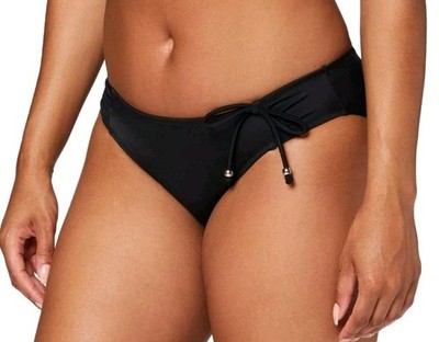 Dorina Bikini Tankini Swimsuit Bottom Womens Size XXL Voo Black w/Bow NWT