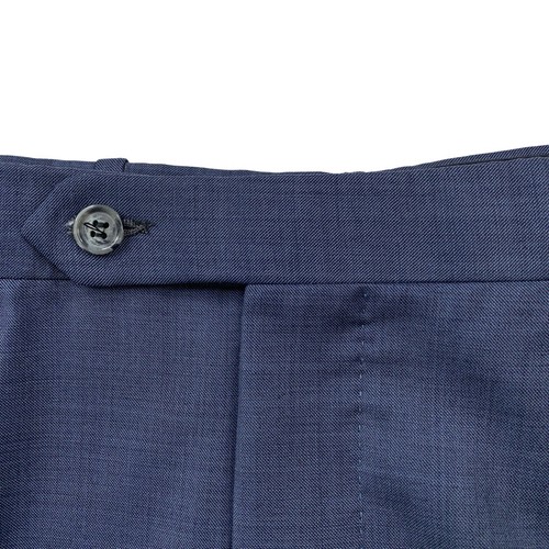 Tuta uomo 40 L Marty's X Loro Piana " Tasmania anni 130 " taglio atletico blu ardesia - Foto 15 di 23