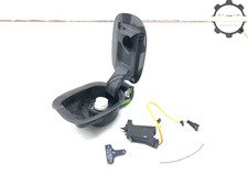 2017-2019 GENESIS G90 FUEL FILLER DOOR LID POCKET ASSEMBLY W/ LOCK ACTUATOR OEM