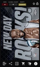 Kofi Kingston - Persona SP - Legendary Topps Slam WWE Chrome 25 Digital