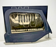 97-06 Jeep Tj Wrangler Factory Soft Top Passenger Right Upper Half Door Window