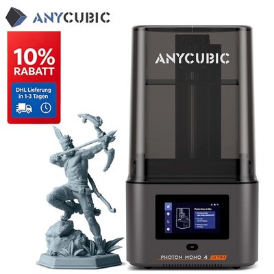 ANYCUBIC  EB Version Photon Mono 4 Ultra Resin 3D Drucker LCD Harz Cure Printer