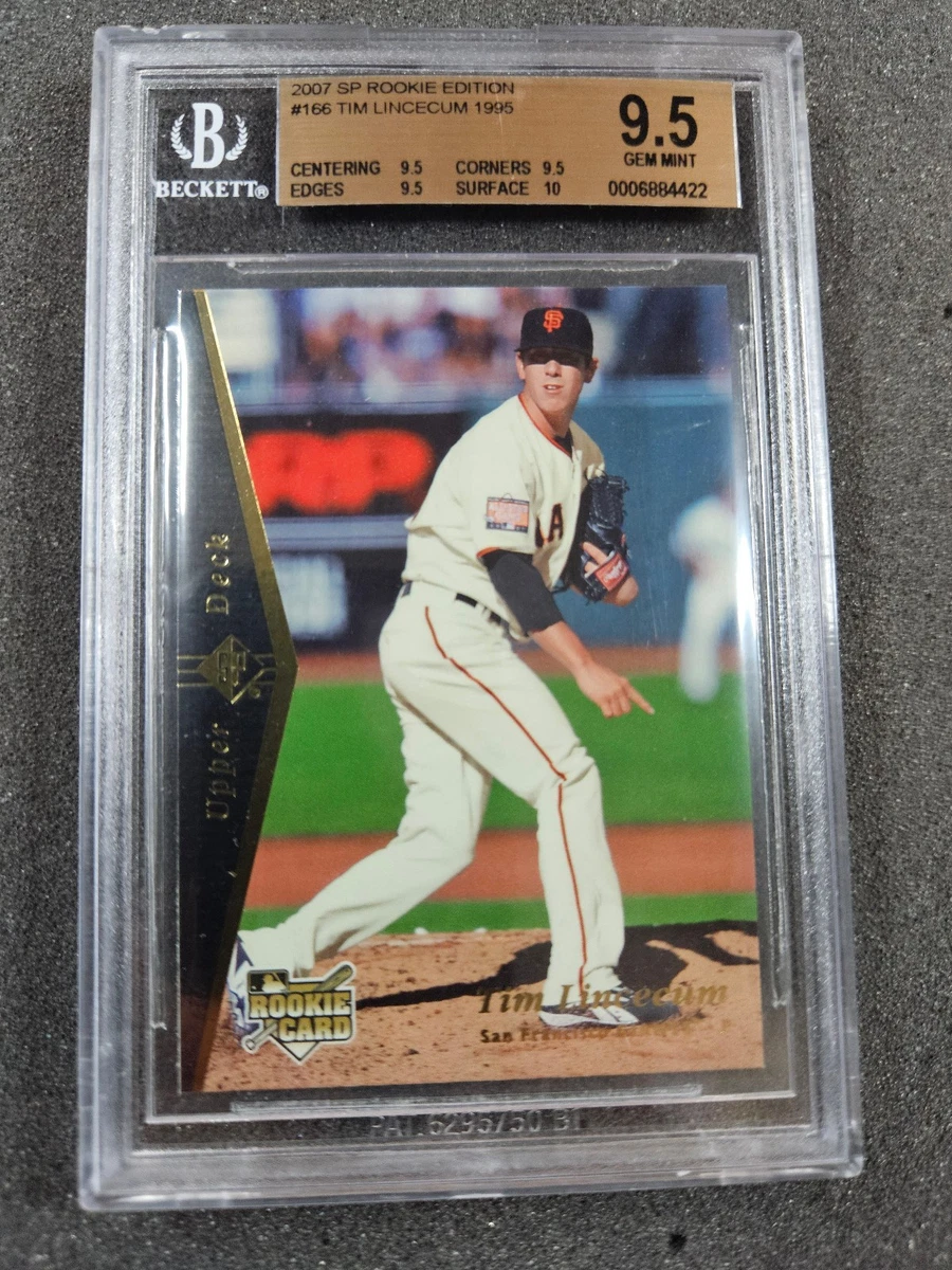 Upper Deck Tim Lincecum Baseball Sports Trading Cards
