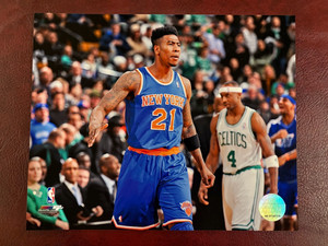 IMAN SHUMPERT 8X10 PHOTO BASKETBALL NEW YORK KNICKS