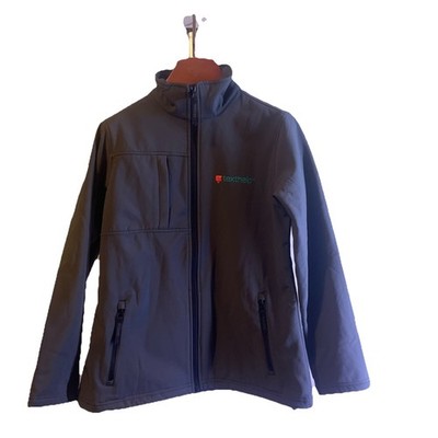 Regatta Professional Mens Ablaze Printable Outdoor Softshell Jacket - Black