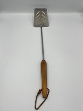 Vintage Slotted Spatula Faux Wood Handle
