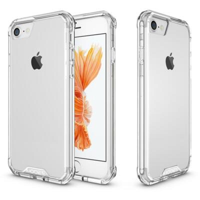 TRANSPARENT AIR HYBRID ANTI-SHOCK TPU CASE HARD COVER For iPhone SE 2022 5G 3GEN
