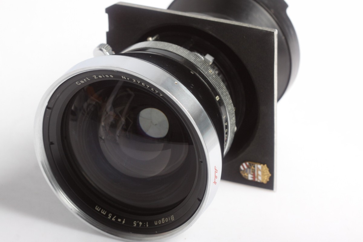 Carl Zeiss Biogon 4,5/75 Linhof auf Linhof Technika 4x5/9x12 Carl Zeiss Biogon 4,5/75 Linhof auf Linhof Technika 4x5/9x12