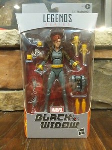 Marvel Legends Black Widow Gray Suit Walmart Exclusive 6/" Hasbro Action Figure