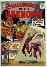 CHALLENGERS OF THE UNKNOWN #14 5.0 // DC COMICS 1960