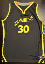 Golden State Warriors 2023-24 City Edition NBA Stephen Curry jersey- Youth 