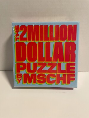 NEW 2 Million Dollar Sealed Brain Teaser Complicated 500 Piece Jigsaw Puzzle