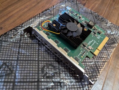 OPEN BOX Blackmagic Design DeckLink Quad HDMI Recorder PCIe Card