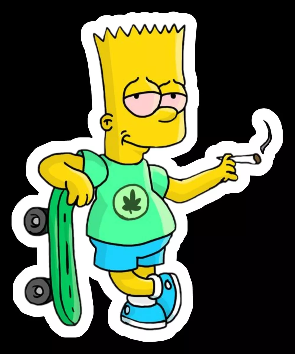 Louis Vuitton, Other, Brand New Louis Vuitton X Supreme X Yeezy Bart  Simpson Sticker