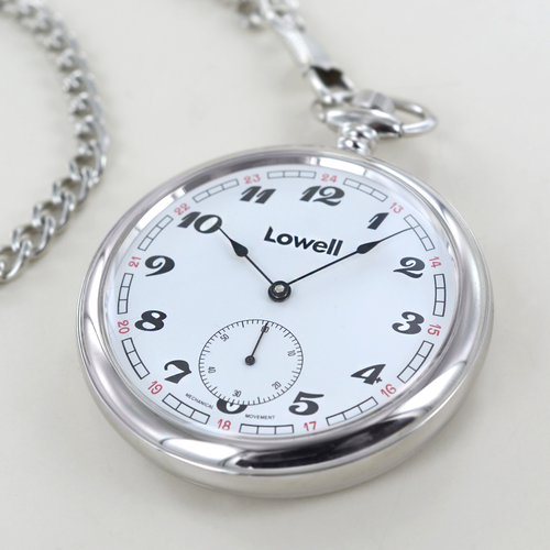 Orologio Lowell Da Tasca Uomo Acciaio Automatico Meccanico PO8101 | eBay