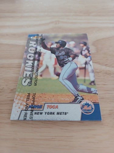 1999 Topps Finest Jorge Toca NY Mets #288 Rookie RC $$$ - 第 1/2 張圖片