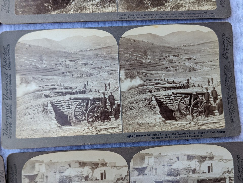 Vintage Stereoview Photos Underwood & Keystone Lot Of 28 Assorted