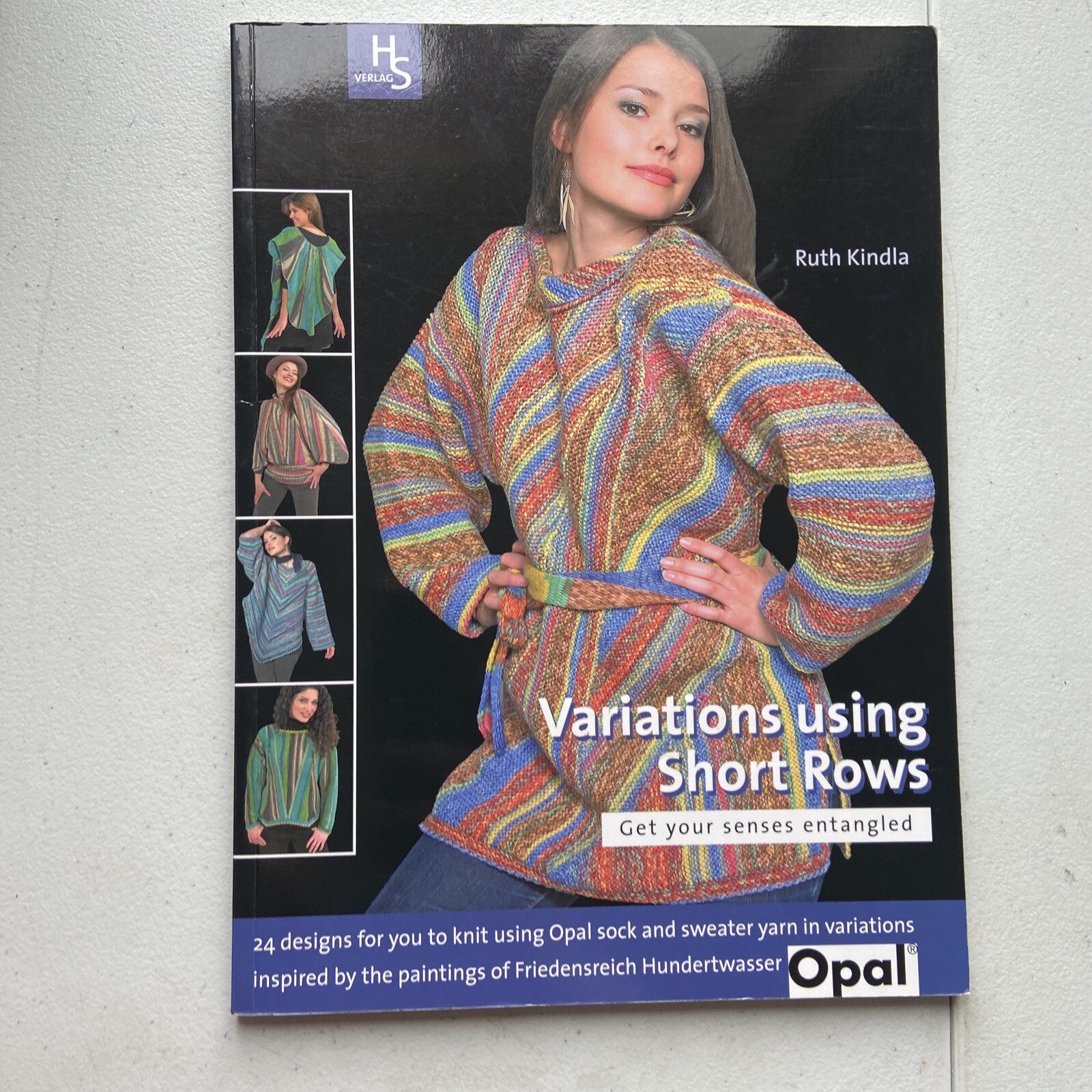 FILA Variazioni con file corte (24 disegni per te lavorati a maglia con calzino e maglione opale