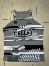 super rugby sharks men's training singlet  (sizes), very tight fit